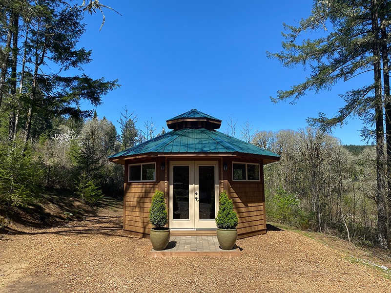 NW Vibrational Sound Therapy Yurt